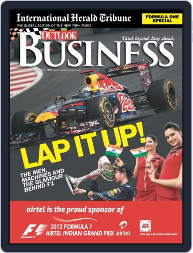 Outlook Business Formula one Special Issue Digital Back Issue Cover