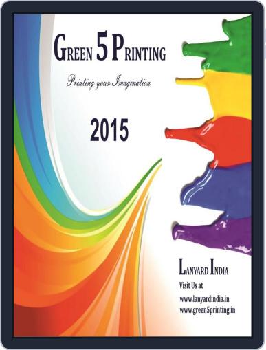 Green 5 Printing Digital Back Issue Cover