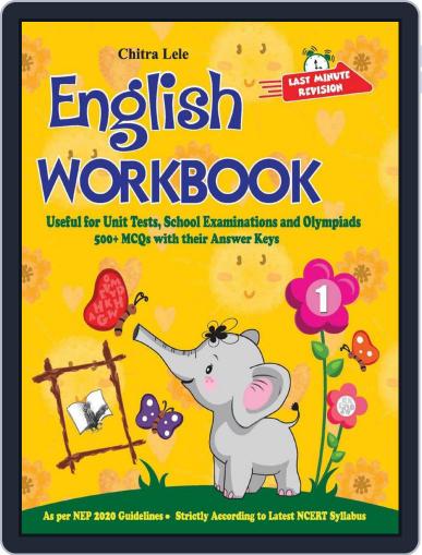 English Workbook Class 1 Digital Back Issue Cover