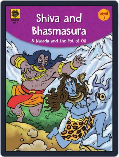 Shiva and Bhasmasura Digital Back Issue Cover