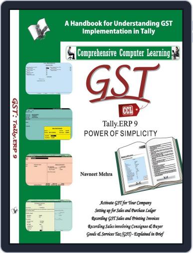 GST Tally ERP9 English Digital Back Issue Cover