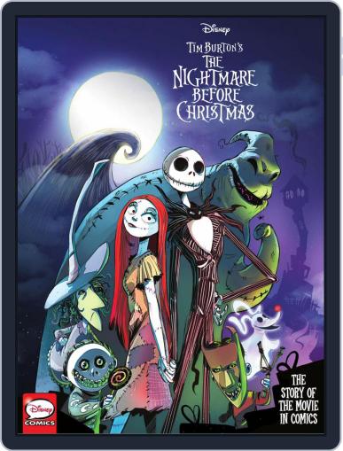 Nightmare Before Christmas Graphic Novel Digital Back Issue Cover