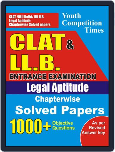 CLAT LLB LEGAL APTITUDE Digital Back Issue Cover