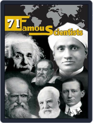 71 Famous Scientists Digital Back Issue Cover