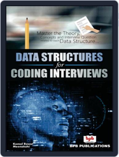 Data Structures for Coding Interviews Digital Back Issue Cover