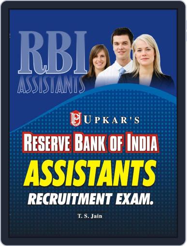 Reserve Bank of India Assistants Recruitment Exam. Digital Back Issue Cover