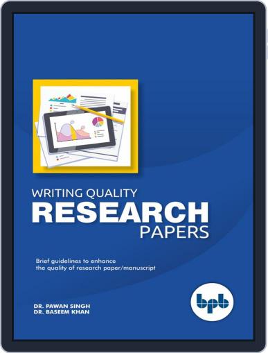 Writing Quality Research Papers Digital Back Issue Cover
