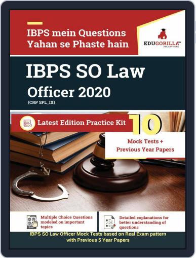 IBPS SO Law Officer Digital Back Issue Cover