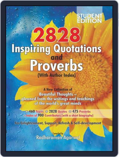 2828 Inspiring Quotations and Proverbs (with Author Index) Digital Back Issue Cover