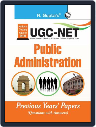 NTA-UGC-NET: Public Administration Previous Years Paper Solved Digital Back Issue Cover