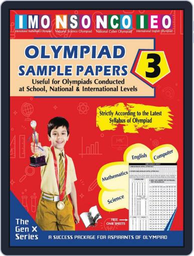 Olympiad Sample Paper 3 Digital Back Issue Cover