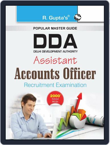 DDA: Assistant Accounts Officer Recruitment Exam Guide Digital Back Issue Cover