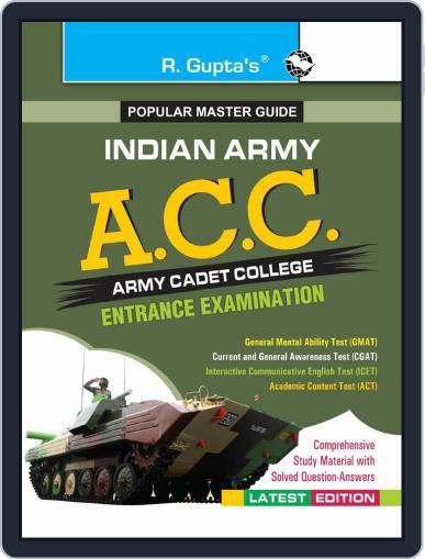 Army Cadet College (ACC) Entrance Exam Guide (Big Size) Digital Back Issue Cover