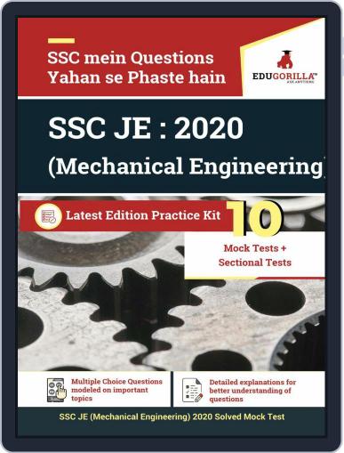 SSC JE Mechanical Engineering 2020 Digital Back Issue Cover