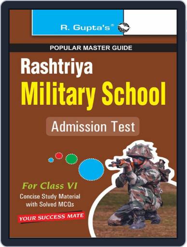 Rashtriya Military School Admission Test Guide for (6th) Class VI Digital Back Issue Cover