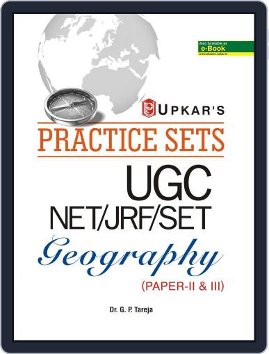 Practice Sets UGC NET/JRF/SET Geography Paper II & III Digital Back Issue Cover