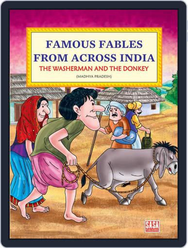 Fables from India – The washerman and the donkey Digital Back Issue Cover