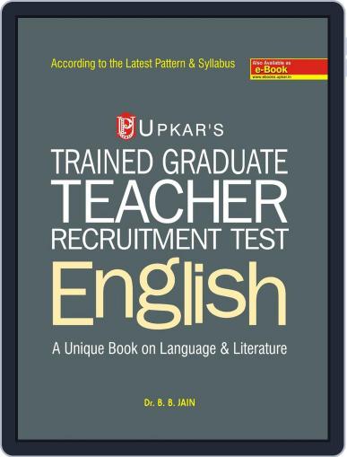 Trained Graduate Teacher Recruitment Test English Digital Back Issue Cover