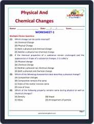 Grade-7-Science-Olympiad - Physical & Chemical Changes Magazine (Digital) Subscription