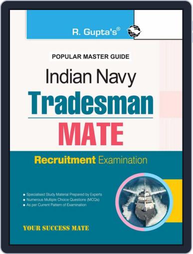 Indian Navy: Tradesman MATE (Group C) Recruitment Exam Guide - ENGLISH Digital Back Issue Cover