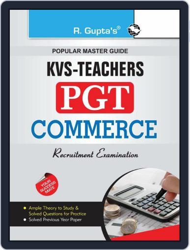 KVS: Commerce Teacher (PGT) Recruitment Exam Guide Digital Back Issue Cover