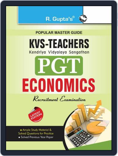 KVS: Economics Teacher (PGT) Recruitment Exam Guide Digital Back Issue Cover