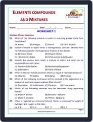 Grade-9-Science-Olympiad - Elements, Compound and Mixtures Magazine (Digital) Subscription