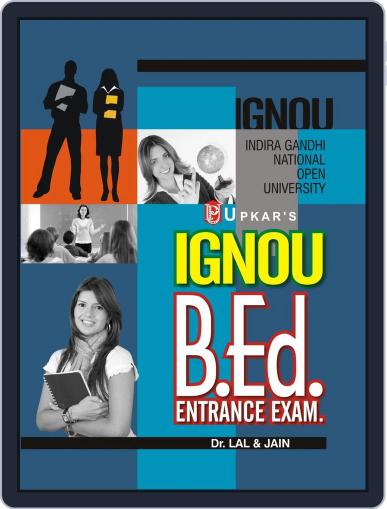IGNOU B.Ed Entrance Exam Digital Back Issue Cover