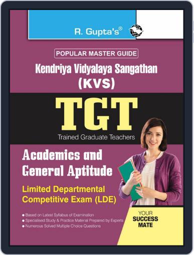 KVS: TGT (LDE) Academics and General Aptitude Exam Guide Digital Back Issue Cover