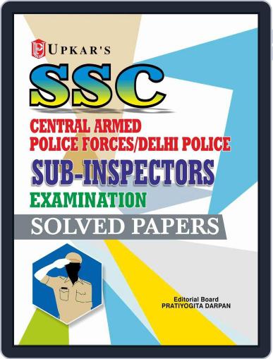 SSC CAPF's / CPO Sub Inspectors Exam. Solved Papers Digital Back Issue Cover