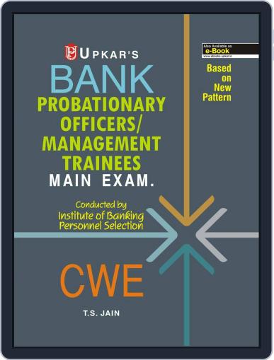 Bank Probationary Officers/Management Trainees Main Exam. Digital Back Issue Cover
