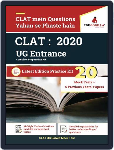 CLAT 2020 - UG Entrance Preparation Digital Back Issue Cover