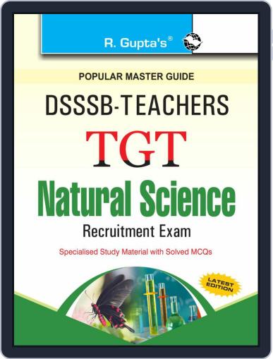 DSSSB: Teachers TGT Natural Science Recruitment Exam Guide Digital Back Issue Cover