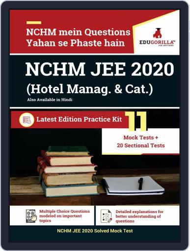 NCHM (Hotel Management & Catering) JEE 2020 Digital Back Issue Cover
