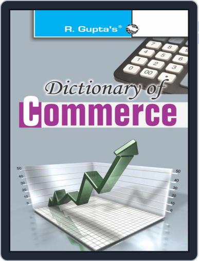 Dictionary of Commerce Digital Back Issue Cover