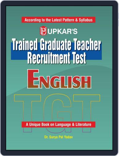 Trained Graduate Teacher Recruitment Test English – Surya Pal Yadav Digital Back Issue Cover