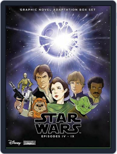 Star Wars Episodes IV-IX Graphic Novel Adaptation Box Set Digital Back Issue Cover