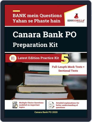 Canara Bank PO 2020 Digital Back Issue Cover