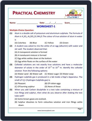 Grade-10-Chemistry-Olympiad: Practical Chemistry Digital Back Issue Cover