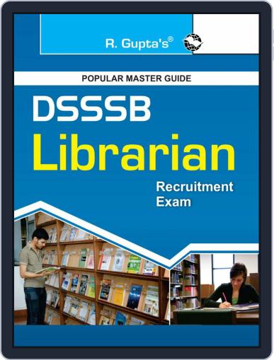 DSSSB Librarian Recruitment Exam Guide One Tier Digital Back Issue Cover