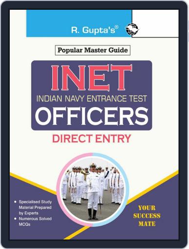 INET: Indian Navy Entrance Test Officers (Direct Entry) Guide Digital Back Issue Cover