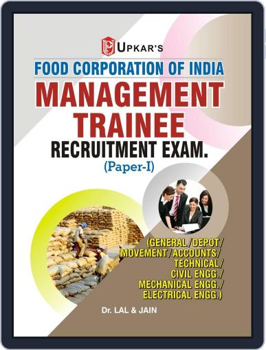 FCI Management Trainee Recruitment Exam. (PaperI) Digital Back Issue Cover