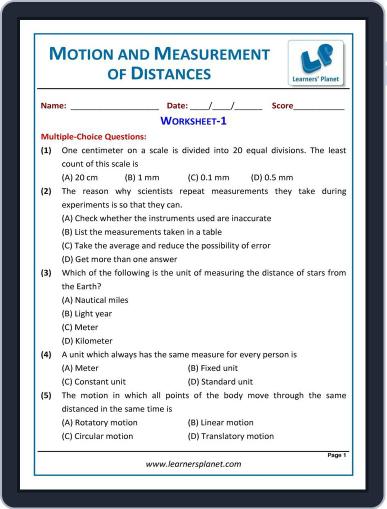 Motion and Measurement of Distances Digital Back Issue Cover