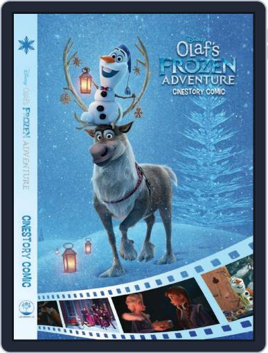 Olaf's Frozen Adventure Cinestory Comic Digital Back Issue Cover