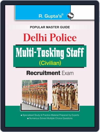 Delhi Police: Multi-Tasking Staff (Civilian) Recruitment Exam Guide Digital Back Issue Cover