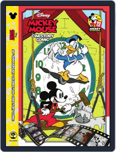 Disney Mickey Mouse 90th Anniversary Celebration Cinestory Comic Digital Back Issue Cover