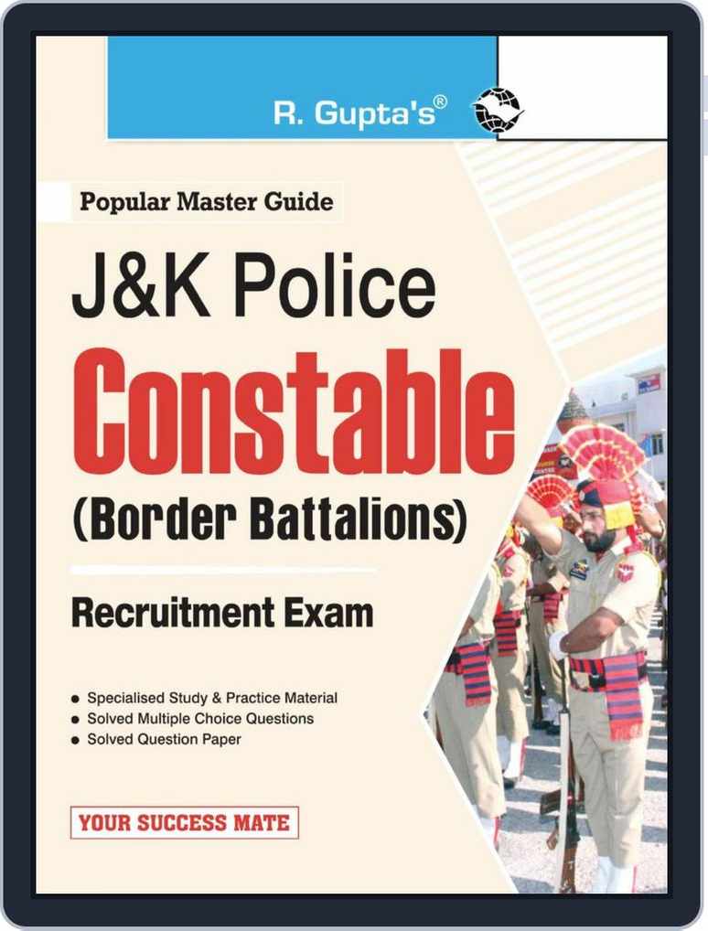 J&K Police—Constable (Border Battalions) Recruitment Exam Guide