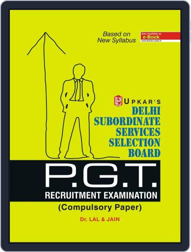 Delhi Subordinate Services Selection Board P.G.T. Pre. Exam. Digital Back Issue Cover