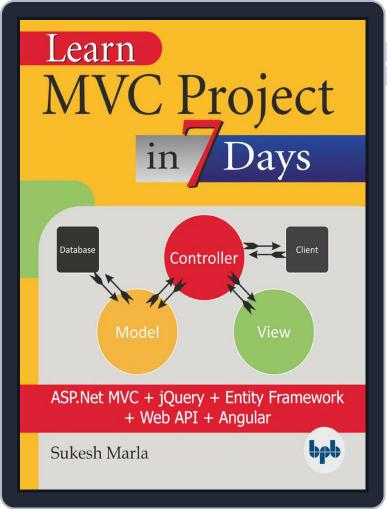 Learn MVC Project in 7 days Digital Back Issue Cover