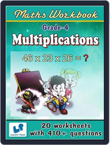 Grade-4-Maths-4-Multiplications Workbook Digital Back Issue Cover